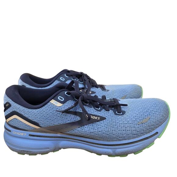 Brooks Ghost 15 Womens 9 Shoes Blue Running Walking Sneaker Gym 1203801B472 - Picture 2 of 8